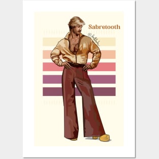 1970s Sabretooth Posters and Art